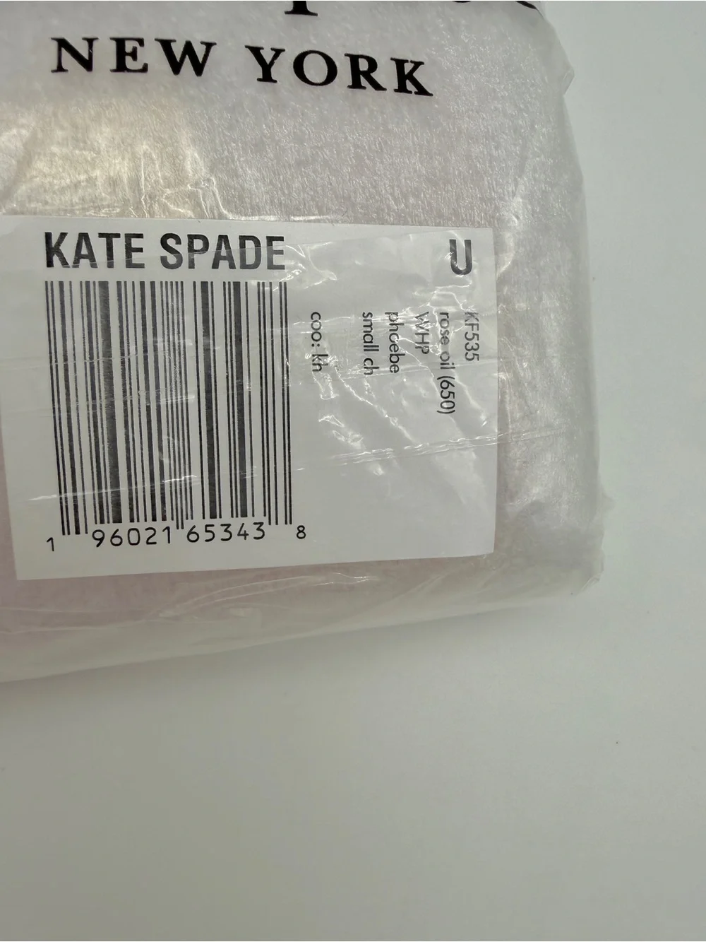 Kate Spade Phoebe Small Card Holder Rose Oil Pink Red